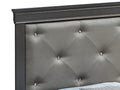 Lorana G6502B Tb2 Twin Bedmetalic Black Box Spring Required Twin Black Bedroom Particle Board