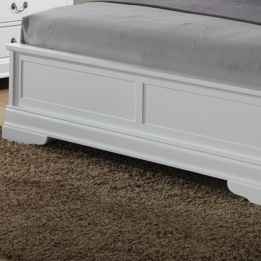 Louis Phillipe G3190E Fb3 Full Bedwhite White Particle Board