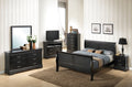 Louis Phillipe G3150A Fb Full Bedblack Black Particle Board