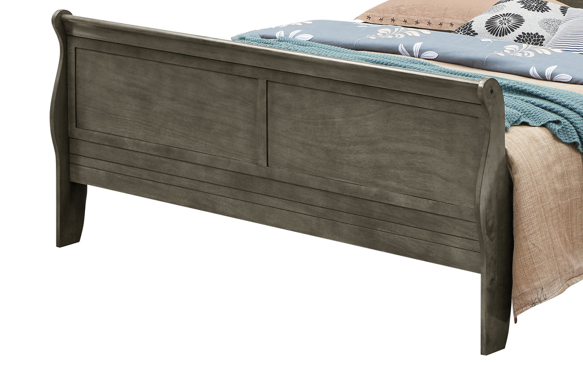 Louis Phillipe G3105A Fb Full Bedgray Gray Particle Board