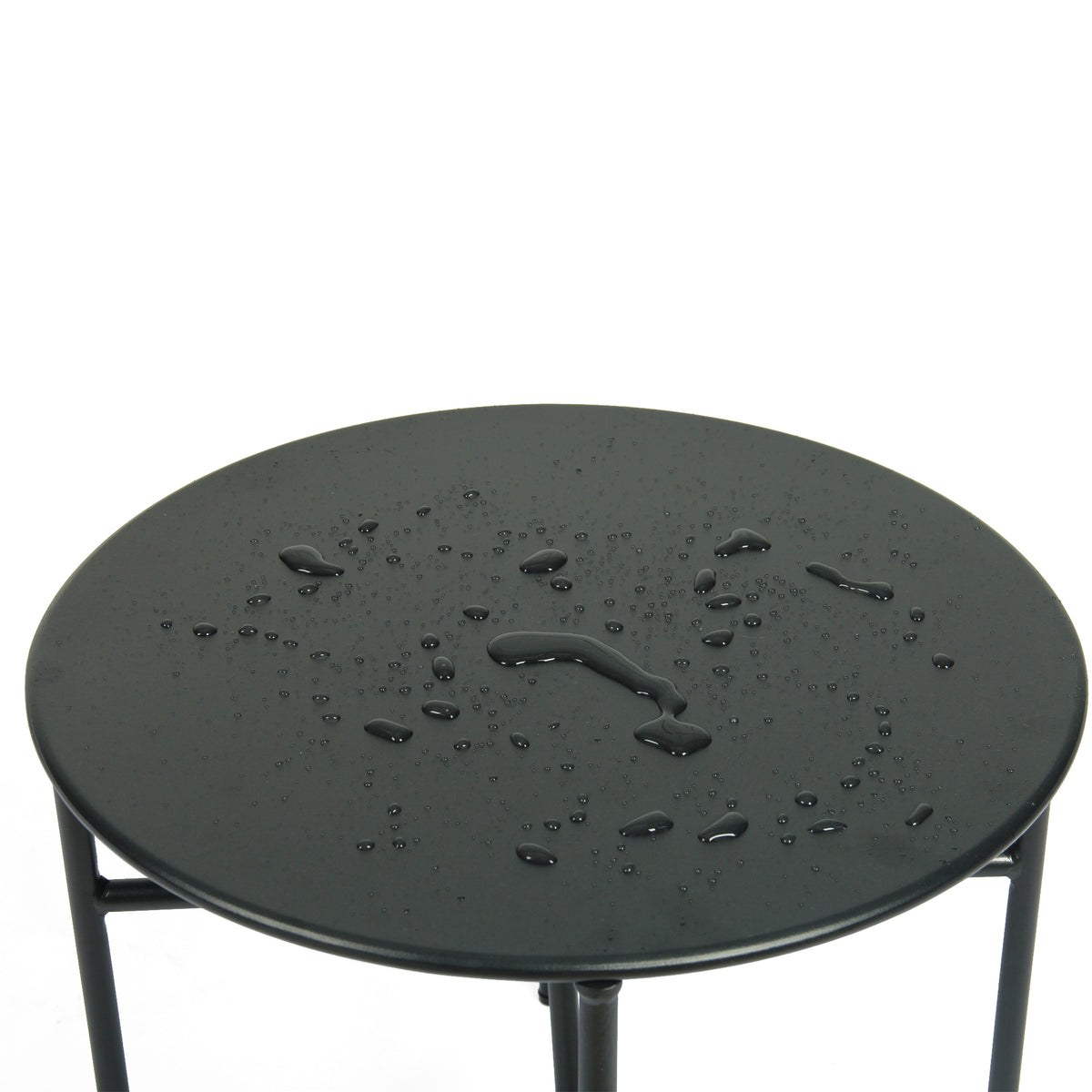 Patio Pe Wicker Egg Chair Model 2 With Black Color Rattan Grey Cushion And Side Table Yes Black Foam Steel