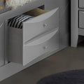 Marilla G1503G Tsb3 Twin Storage Bedsilver Champagne Champagne Particle Board