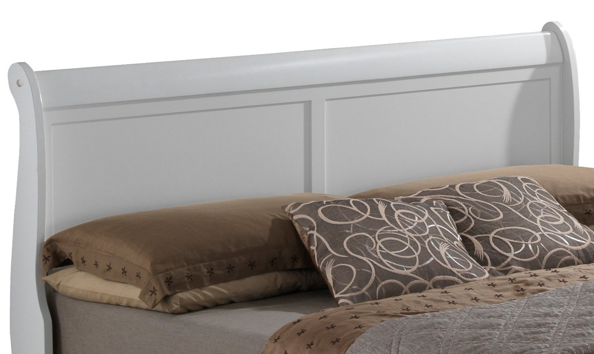 Louis Phillipe G3190A Kb King Bedwhite White Particle Board