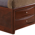 Marilla G1550G Ksb3 King Storage Bedcherry Cherry Particle Board