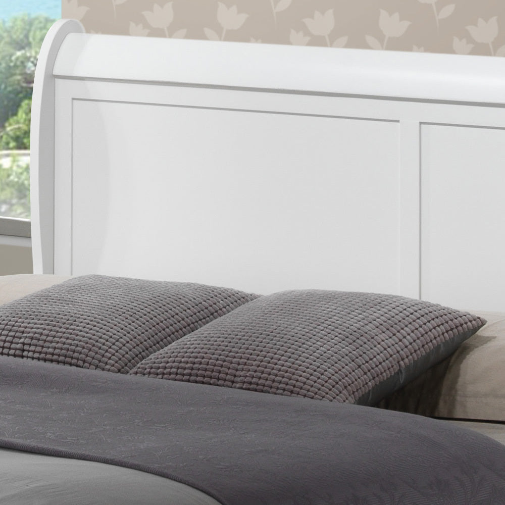 Louis Phillipe G3190E Qb3 Queen Bedwhite White Particle Board