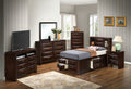 Marilla G1525G Tsb3 Twin Storage Bedcappuccino Beige Particle Board