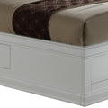 Louis Phillipe G3190B Qsb Queen Storage Bedwhite White Particle Board