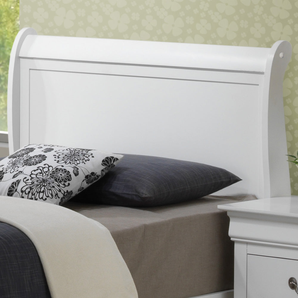 Louis Phillipe G3190D Tsb2 Twin Storage Bedwhite White Particle Board