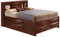 Marilla G1550G Ksb3 King Storage Bedcherry Cherry Particle Board