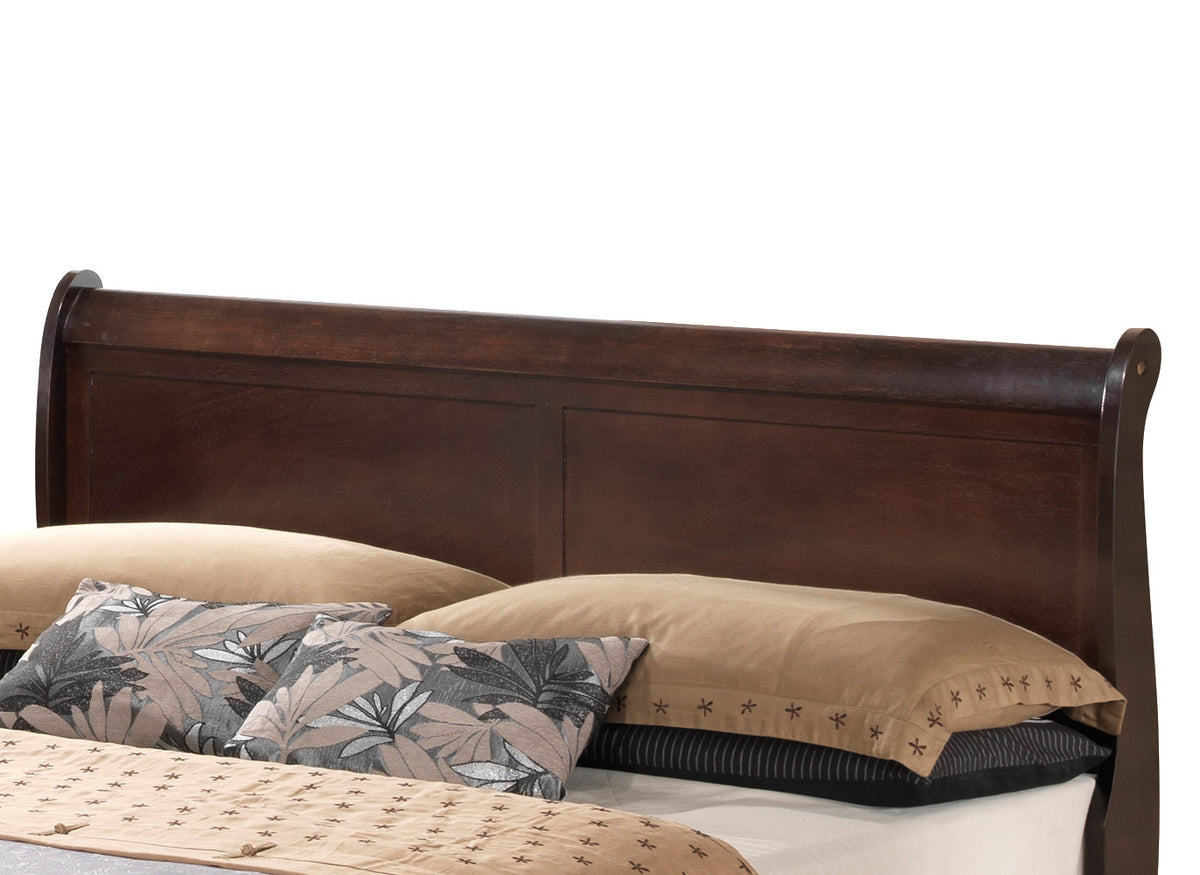 Louis Phillipe G3125D Fsb2 Full Storage Bedcappuccino Beige Particle Board