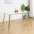 Modern Kitchen Glass Dining Table 51