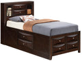 Marilla G1525G Tsb3 Twin Storage Bedcappuccino Beige Particle Board