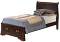 Louis Phillipe G3125D Tsb2 Twin Storage Bedcappuccino Beige Particle Board