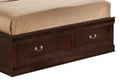 Louis Phillipe G3125B Ksb King Storage Bedcappuccino Beige Particle Board