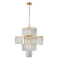 Same As W1340126461 L5023 Crystal Chandelier Modern Chandeliers Lights Fixture Hanging Pendant Light Fixture For Dining Room Bedroom Living Room Dia 19.7 Inch Gold Crystal Iron