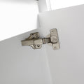 36 Inch Wall Mounted Bathroom Vanity With Sink, Soft Close Doors Kd Packing White 2 Bathroom Wall Mounted Modern Plywood