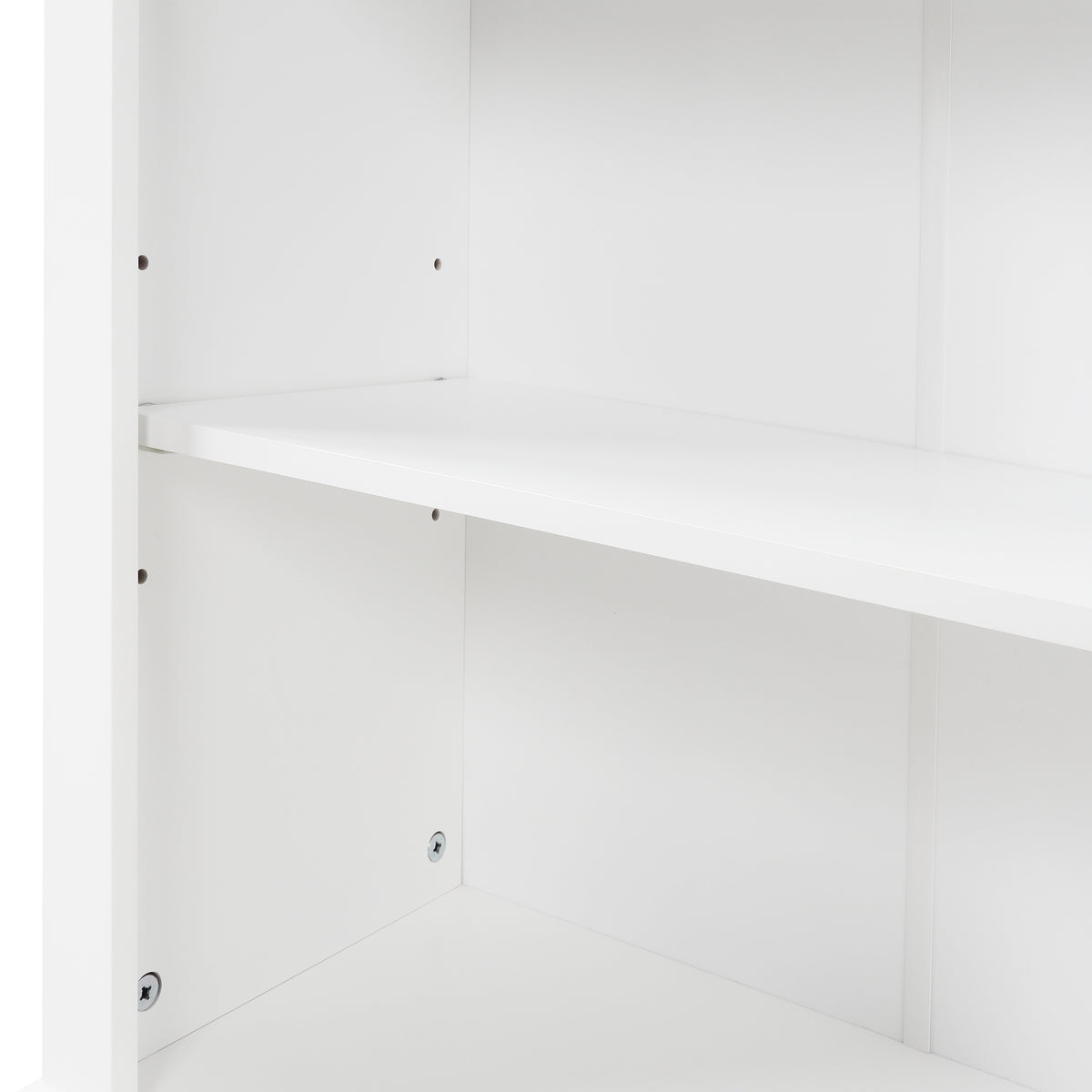Tall Bathroom Storage Cabinet, Freestanding Storage Cabinet With Drawer And Adjustable Shelf, Mdf Board With Painted Finish, White Old Sku:Wf312727Aak White Mdf