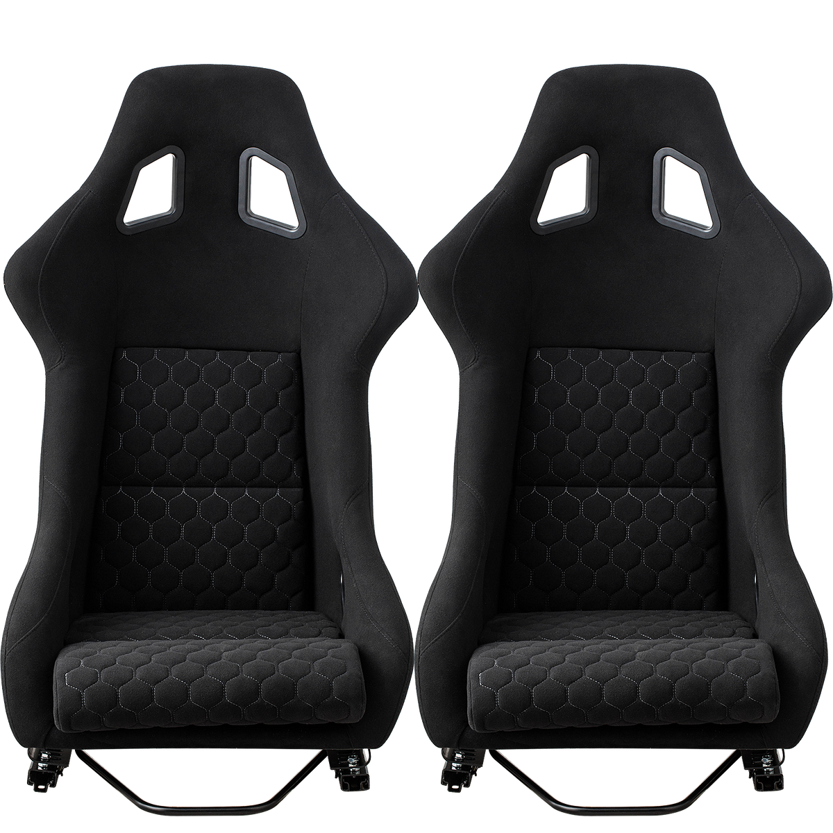Racing Seat Black Fiberglass