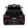 24V Ride On Car For Kids Battery Powered Ride On 4Wd Toys With Remote Control,Parents Can Assist In Driving,Music And Lights,Five Point Safety Belt,Rocking Chair Mode For Back And Forth Swinging Black Polyethylene