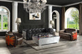Brancaster Loveseat, Antique Slate Top Grain Leather Lv01810 Brown Leather