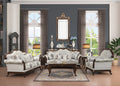 Gloria Coffee Table White Primary Living Space Traditional Tabeltop Rectangular Coffee & End Tables Solid Wood Mdf Wood