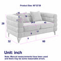 3 Seater 2 Seater Combination Sofa.Green Teddy Green Primary Living Space American Design Foam Fabric