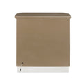 Medusa Nightstand Made With Wood In Gold Finish Gold 3 Drawers Bedroom Contemporary,Modern Wood
