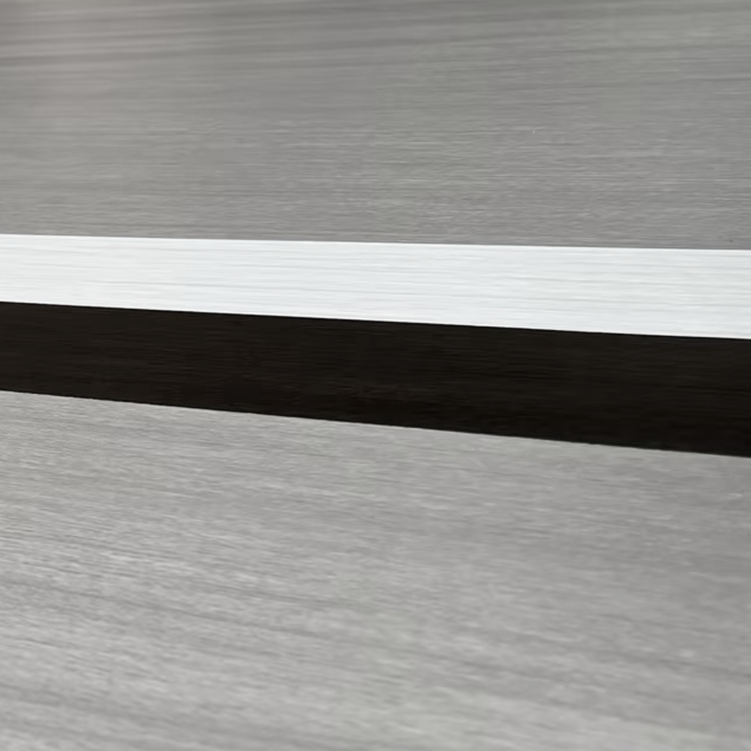 28" X 80" Melamine Integrated Door Slab 6.6Ft Sliding Track Kit Adjustable Floor Guider Pull Handle, Modern Interior Door Panel, Protected By 2Mm Thick Melamine Layer, Moisture Proof Gray Melamine