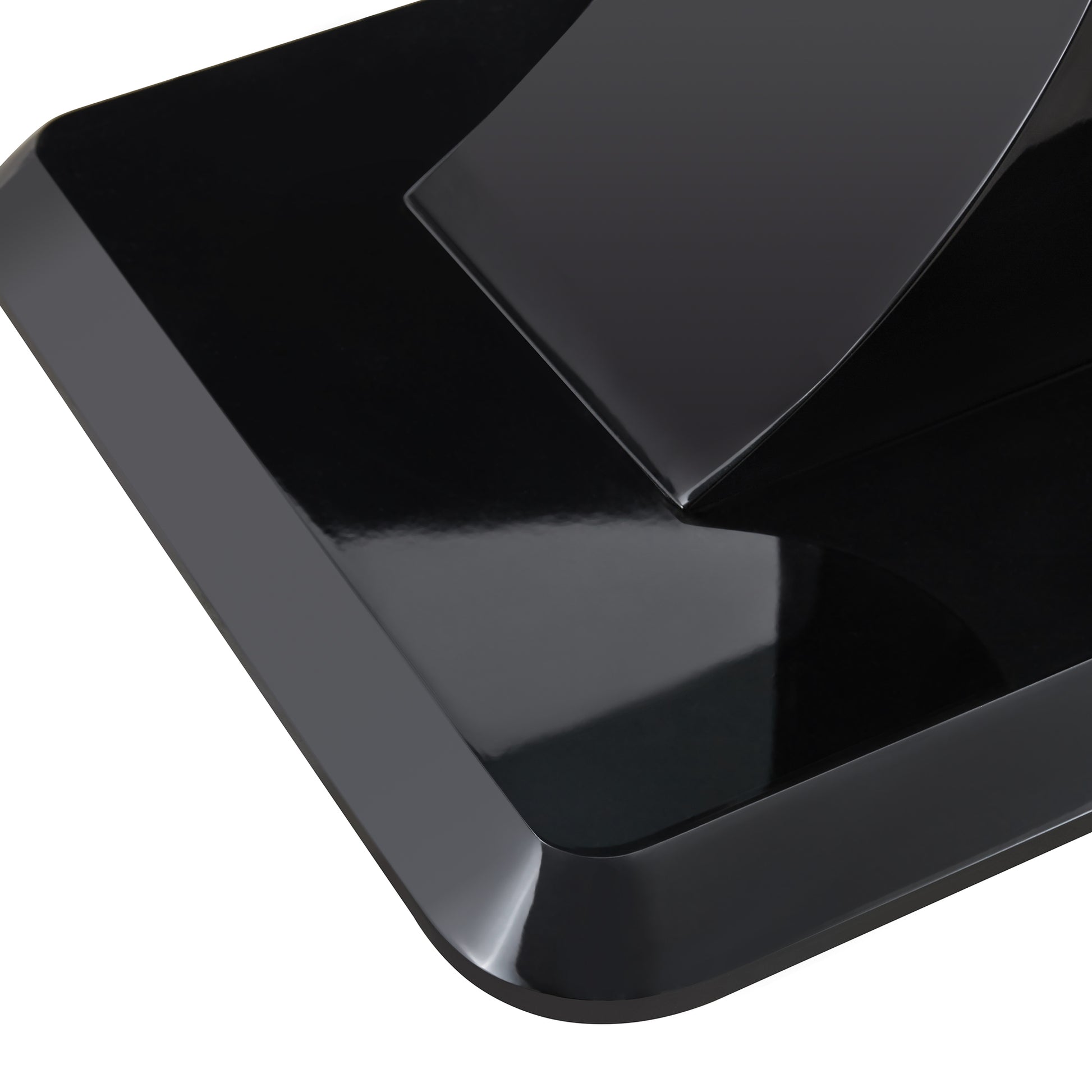 Rectangular 63" Marble Dining Table, Luxurious Dining Room Table With Faux Marble Top And X Shape Mdf Base, Modern Kitchen Dining Table For Kitchen Living Dining Room Black Luxury,Modern Mdf Glass