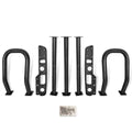 Black Lron Integrated Deer Guard For Volvo Vn Vnl 2004 2017 With Brackets Black Iron