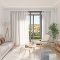 Smart Curtains System, Automatic Curtain Opener With Adjustable Tracks Rod Up To 180 In , Compatible With Alexa, Google Home Voice, Wifi App, Remote Control, White White Aluminium
