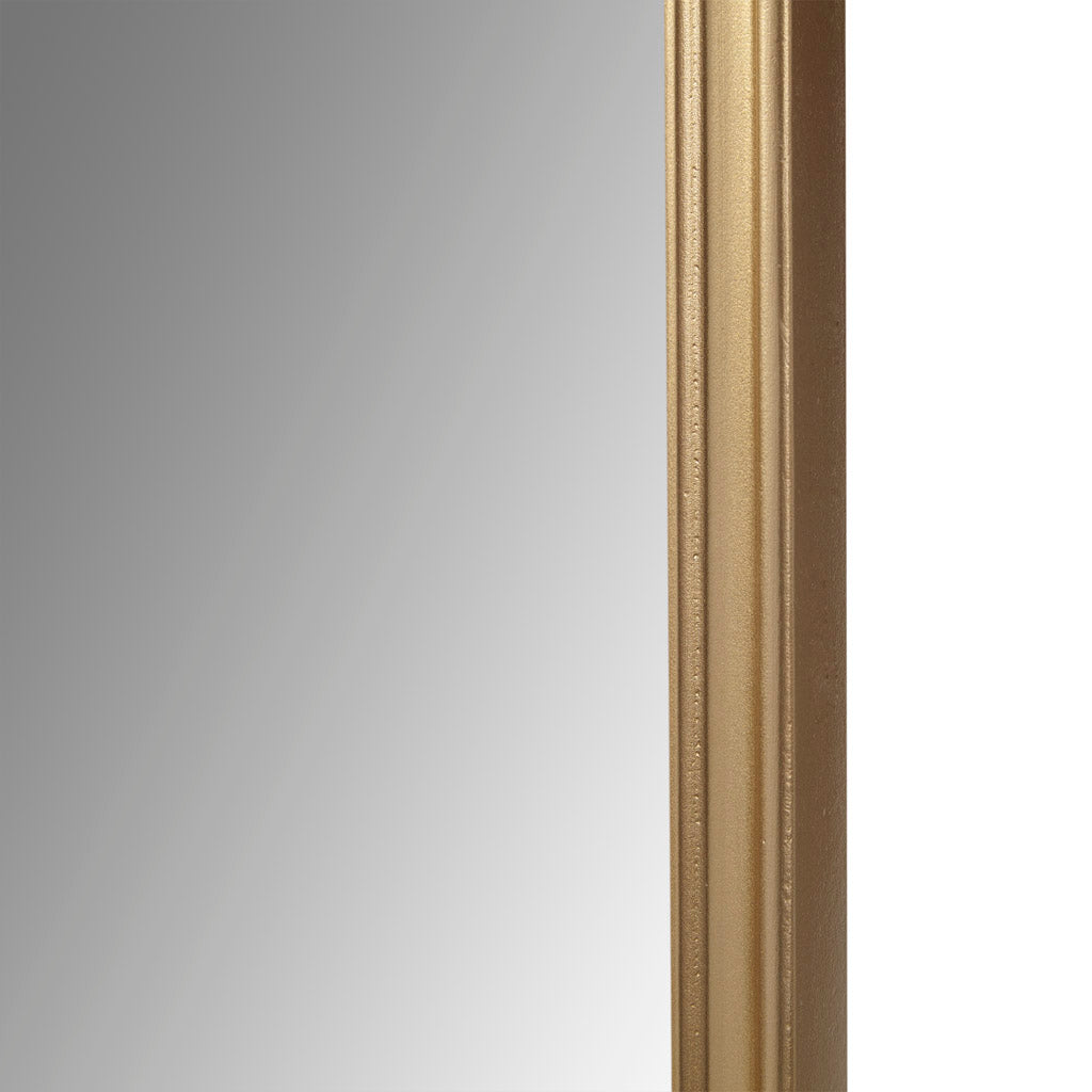 Gold Soped Wood Wall Mirror Gold Mdf