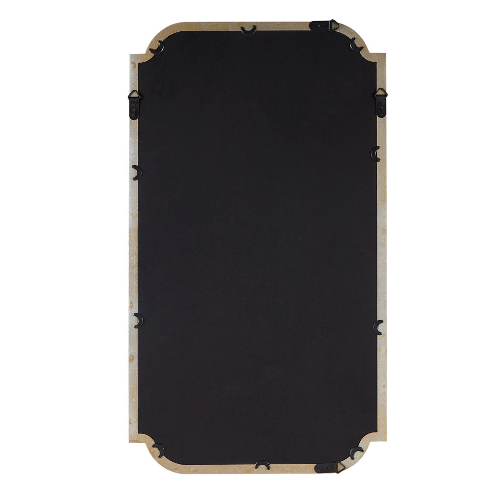 Gold Soped Wood Wall Mirror Gold Mdf
