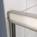 Bathtub Bypass Shower Door, Sliding Door, With 1 4