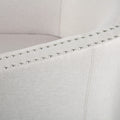 Swivel Chair Wheat Fabric