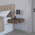 Nightstand Isola, Bedroom, Dark Brown Dark Brown Particle Board Engineered Wood