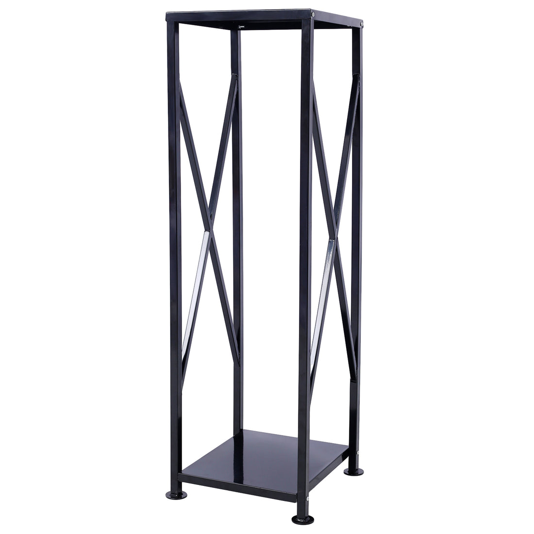 Decorative Firewood Storage Log Rack Holder For Outdoor Indoor Fireplace Fireplace Storage Log Rack Holder Wood Storage Logs Holder Fireside Holders Black Steel