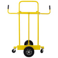 Steel Panel Cart,Drywall Sheet Cart & Panel Dolly 750Lbs Panel Service Cart Yellow Steel