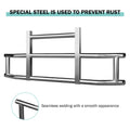 Stainless Steel Deer Guard Bumper For Volvo Vn Vnl 2018 2022 With Brackets Chrome Stainless Steel