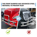 Deer Guard For International Prostar 2008 2016 With Brackets Stainless Steel Chrome Stainless Steel