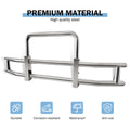 Deer Guard For Freightliner Cascadia 2008 2017 With Brackets Stainless Steel Chrome Stainless Steel