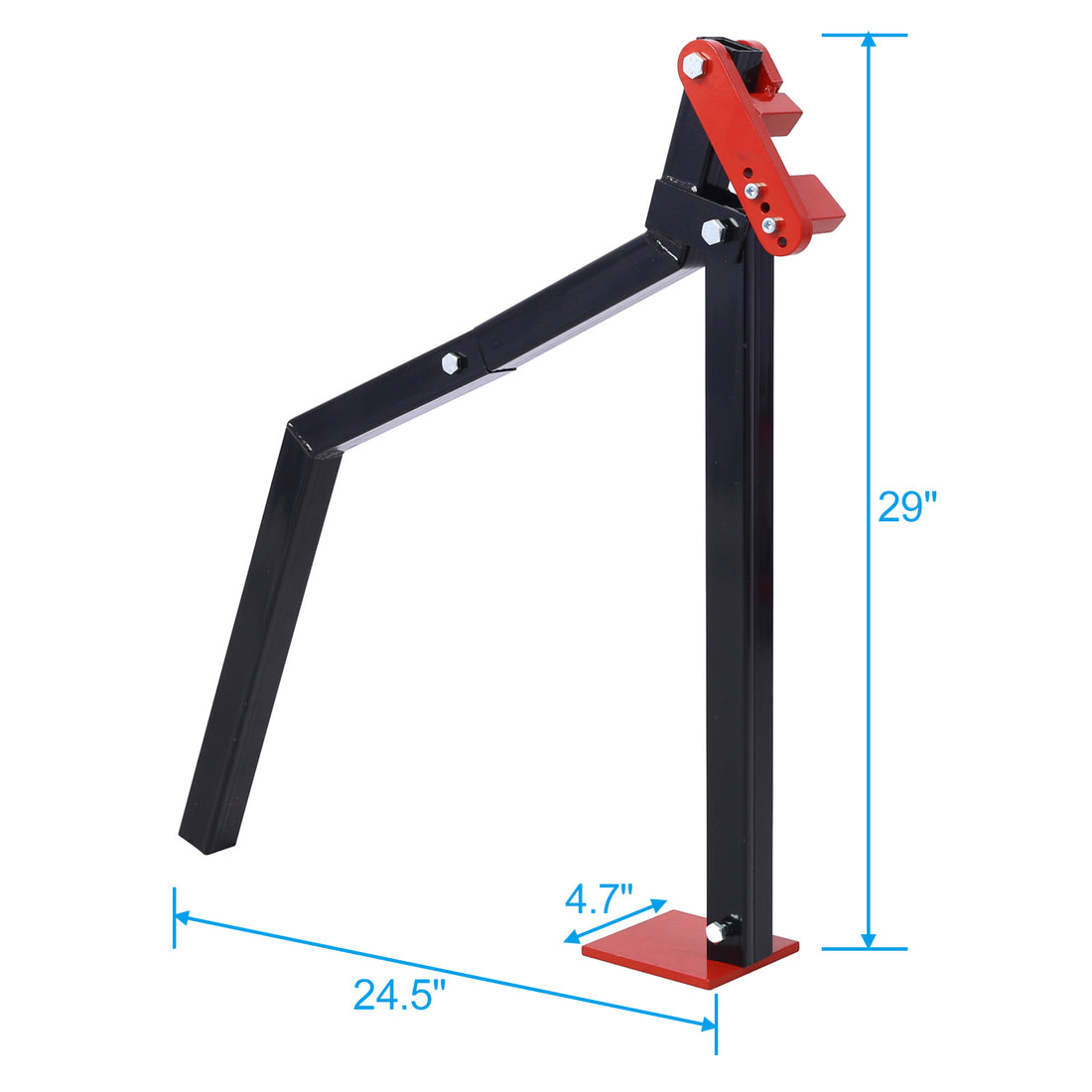 Brush Grubber Rod Post Puller Black Metal