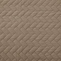 3 Piece Luxurious Oversized Quilt Set Taupe Cotton