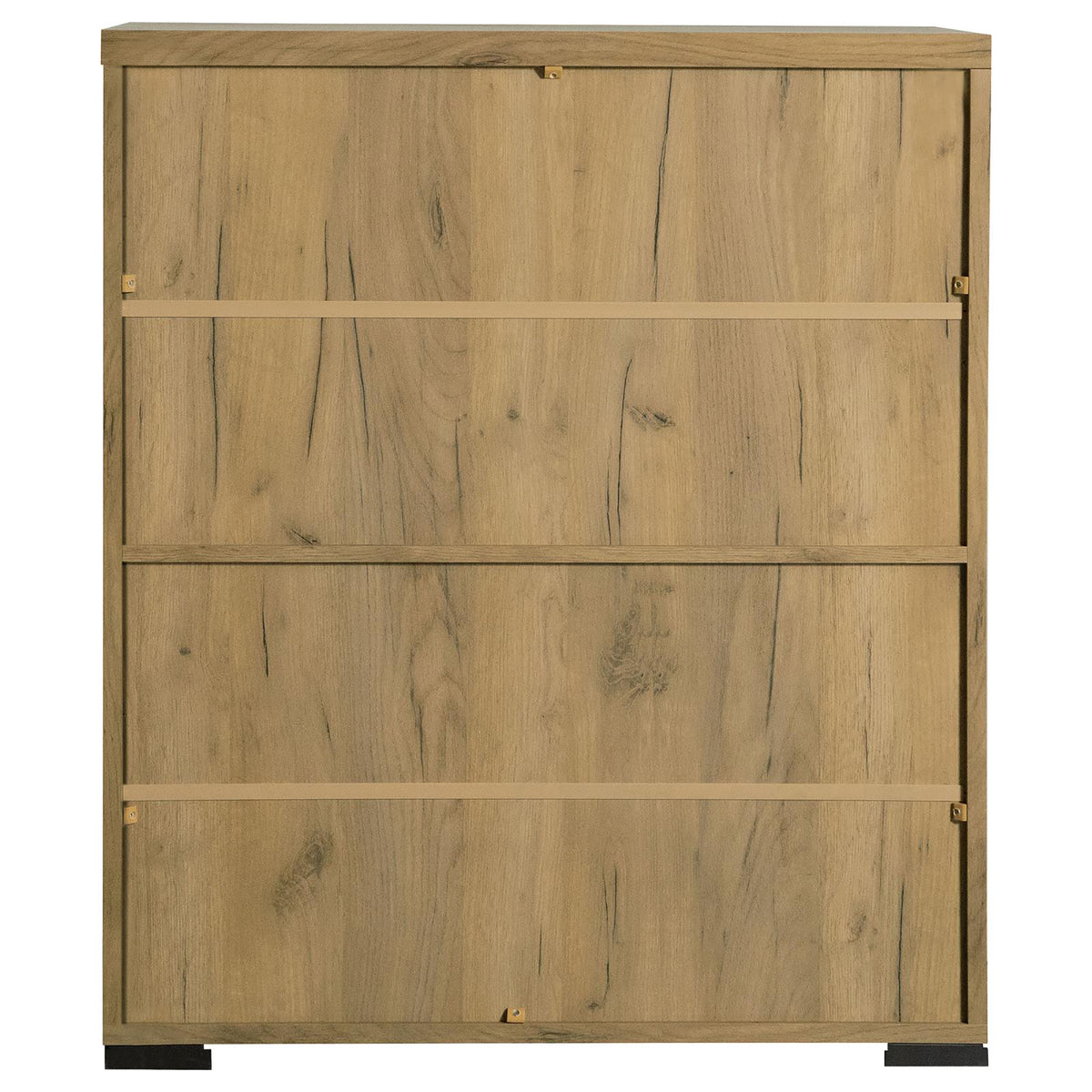 Golden Oak And Black Mesh Door Accent Cabinet Standard 5 Or More Shelves Oak Brown Light Brown Primary Living Space Adjustable Shelves Farmhouse,Rustic Wood