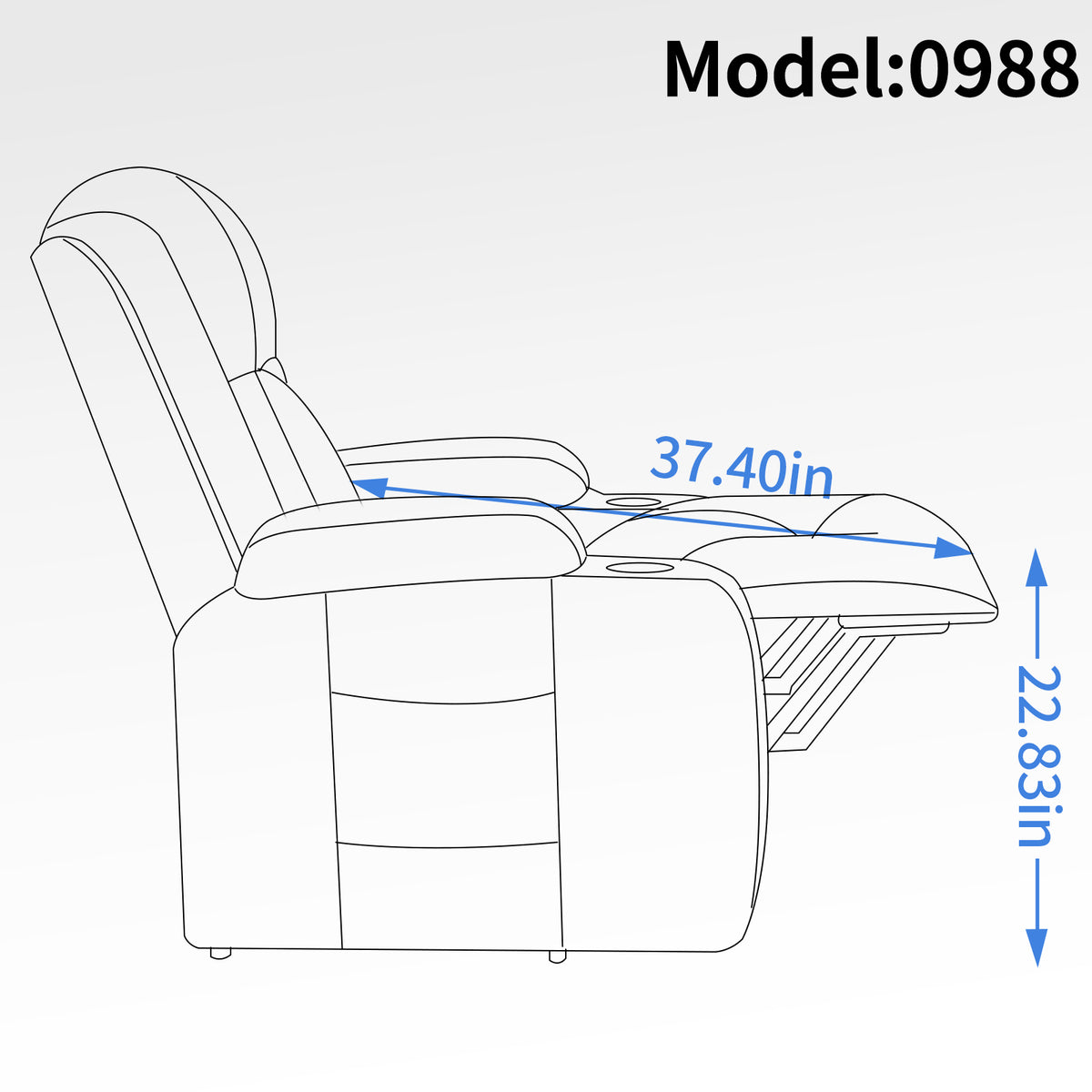Infinite Position Single Motor Up To 350 Lbs Power Lift Recliner Chair For Elderly, Heavy Duty Motion Mechanism With 8 Point Vibration Massage And Lumbar Heating, Usb Charging Port, Cup Holders, Grey White Metal Primary Living Space Heavy Duty Pine Grey