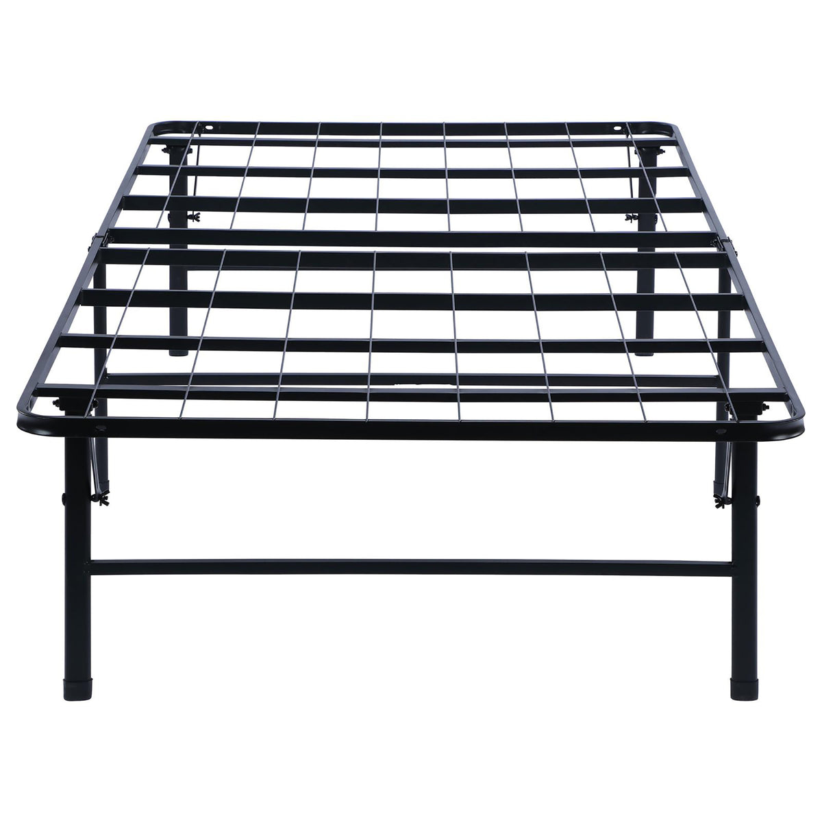 Black Twin Platform Bed Twin Black Metal Bedroom Contemporary,Modern Bed Frame Steel