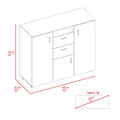 Double Door Cabinet Dresser Quizz, Bedroom, Black Black Particle Board Particle Board