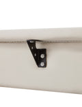Full Size Upholstered Platform Bed With Sensor Light And Ergonomic Design Backrests, White White Upholstered
