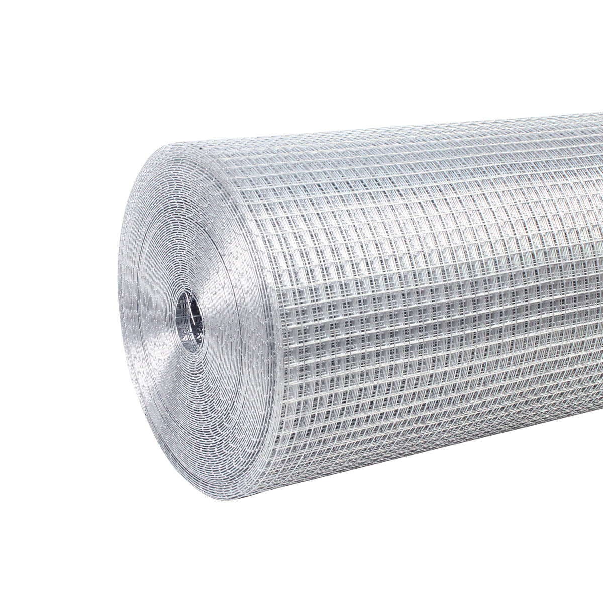 Hardware Cloth 1 4 Inch 36In X 100Ft 23 Gauge, Hot Dip Galvanized After Welding Chicken Wire Fence Roll Garden Plant Welded Metal Wire Fencing Roll, Rabbit Cages Snake Fence Silver Metal