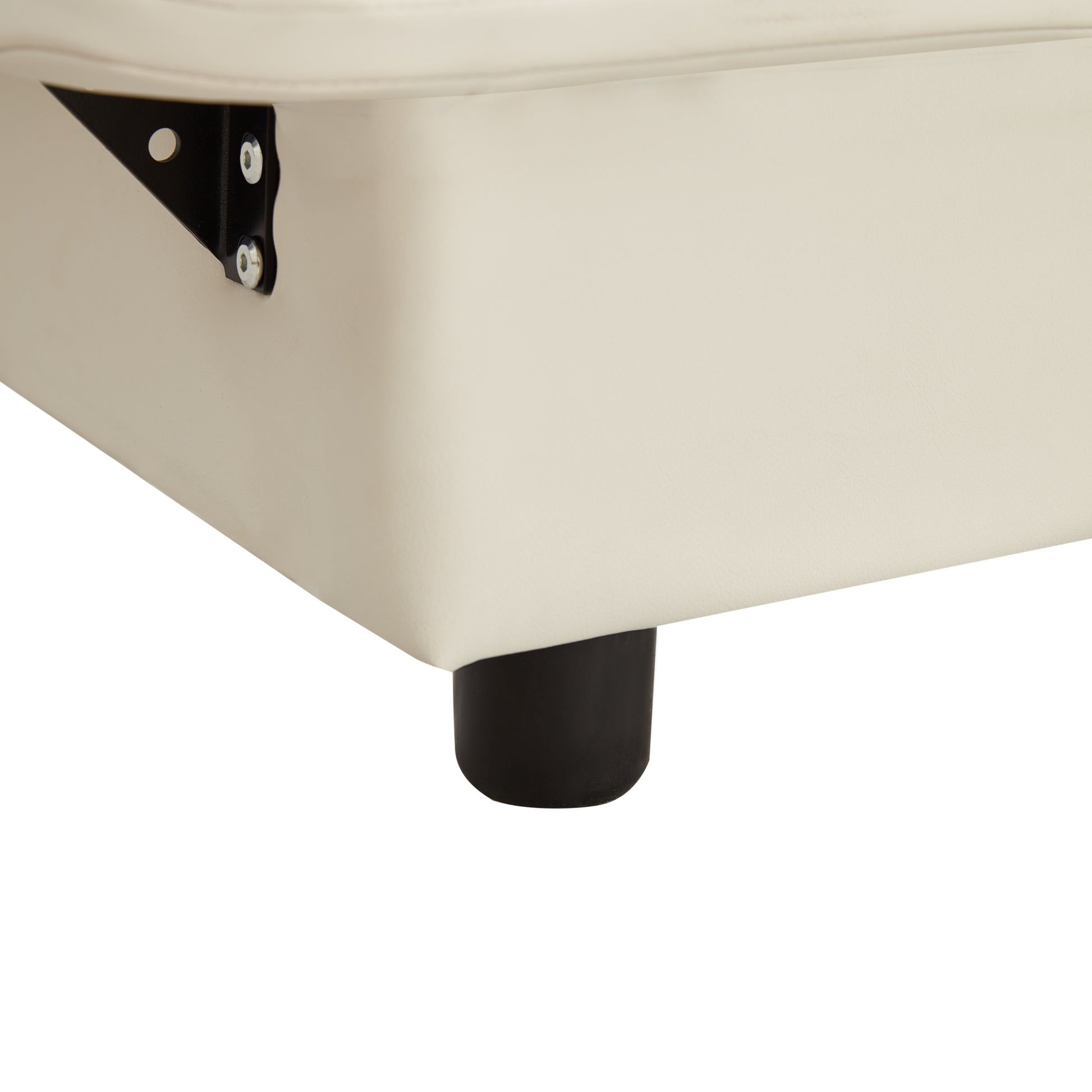 Queen Size Upholstered Platform Bed With Sensor Light And Ergonomic Design Backrests, White White Upholstered